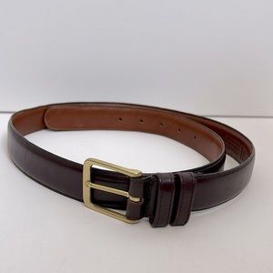 Coach Burgundy 90 cm leather belt